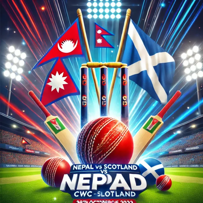 Nepal vs Scotland Preview ICC CWC League 2: Head to Head, Stats and Prediction