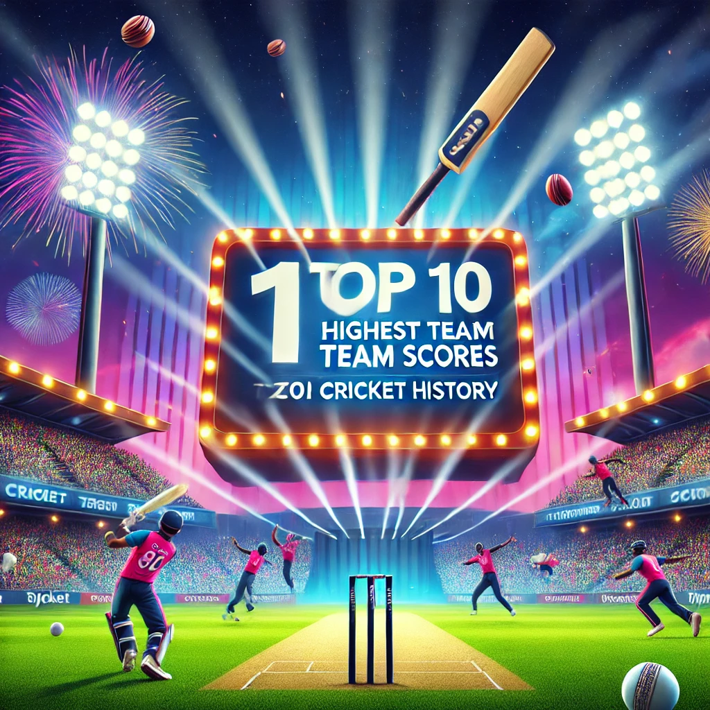 Top 10 Highest Team Scores in T20I Cricket History - THE SPORTS PRINCE