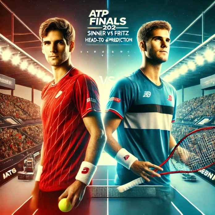 ATP Finals 2024: Sinner vs Fritz Preview, Head-to-Head & Prediction