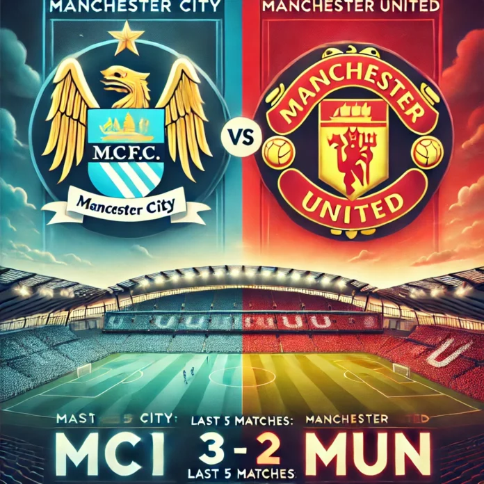 Manchester City vs Manchester United Preview: Stats, Last 5 Matches, Prediction