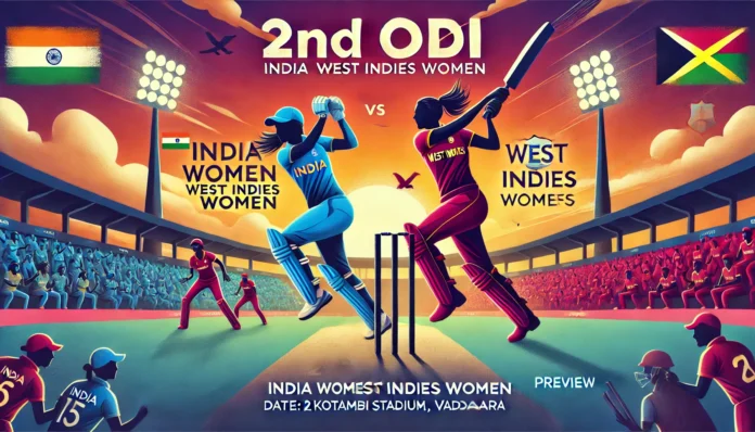 2nd ODI: IND-W vs WI-W Pitch Report, Lineups, Fantasy 11 and Prediction