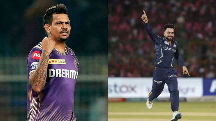 KKR vs GT IPL 2025: Sunil Narine vs Rashid Khan IPL Stats, Records & Comparison