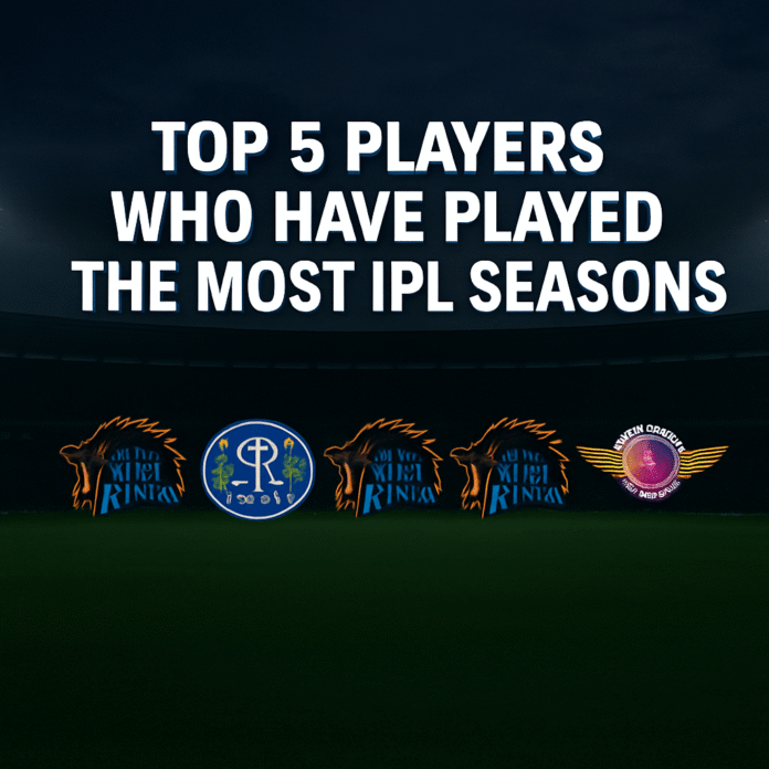 Top 5 Players Who Have Played the Most IPL Seasons